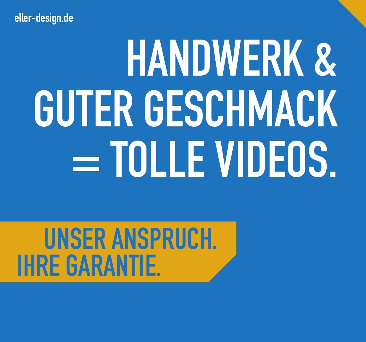 Handwerk und Geschmack bedeuten schoene Videos