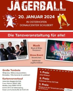 Jägerball 2024 - Plakat